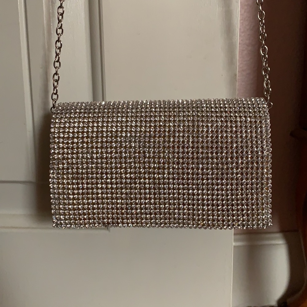 Natasha crystal clutch